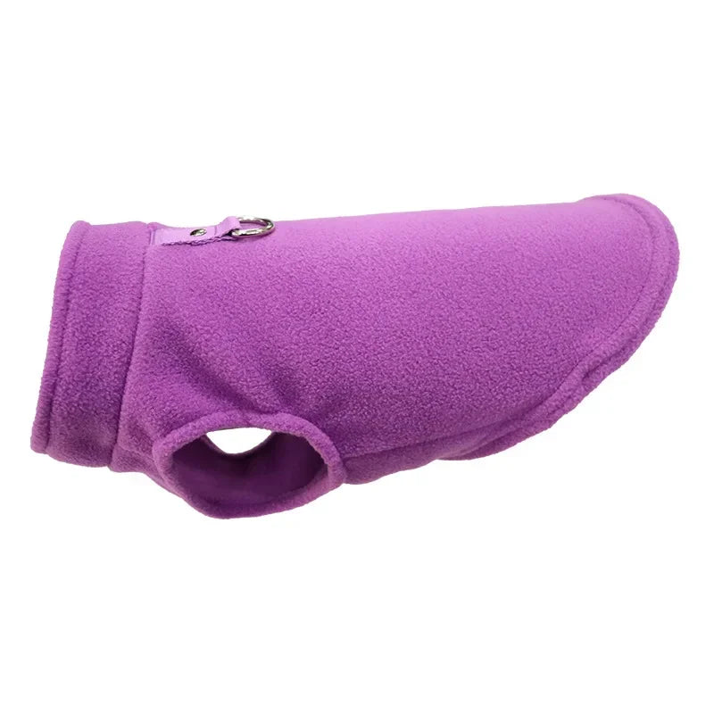 Winter Dog Jacket Vest with D-Ring